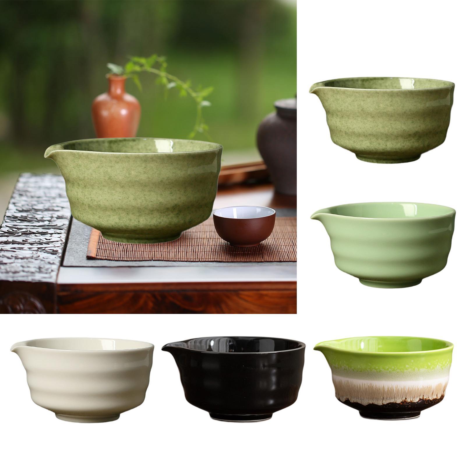 Japanese Tea - Ceramiczna miska Matcha z wylewką Japońska