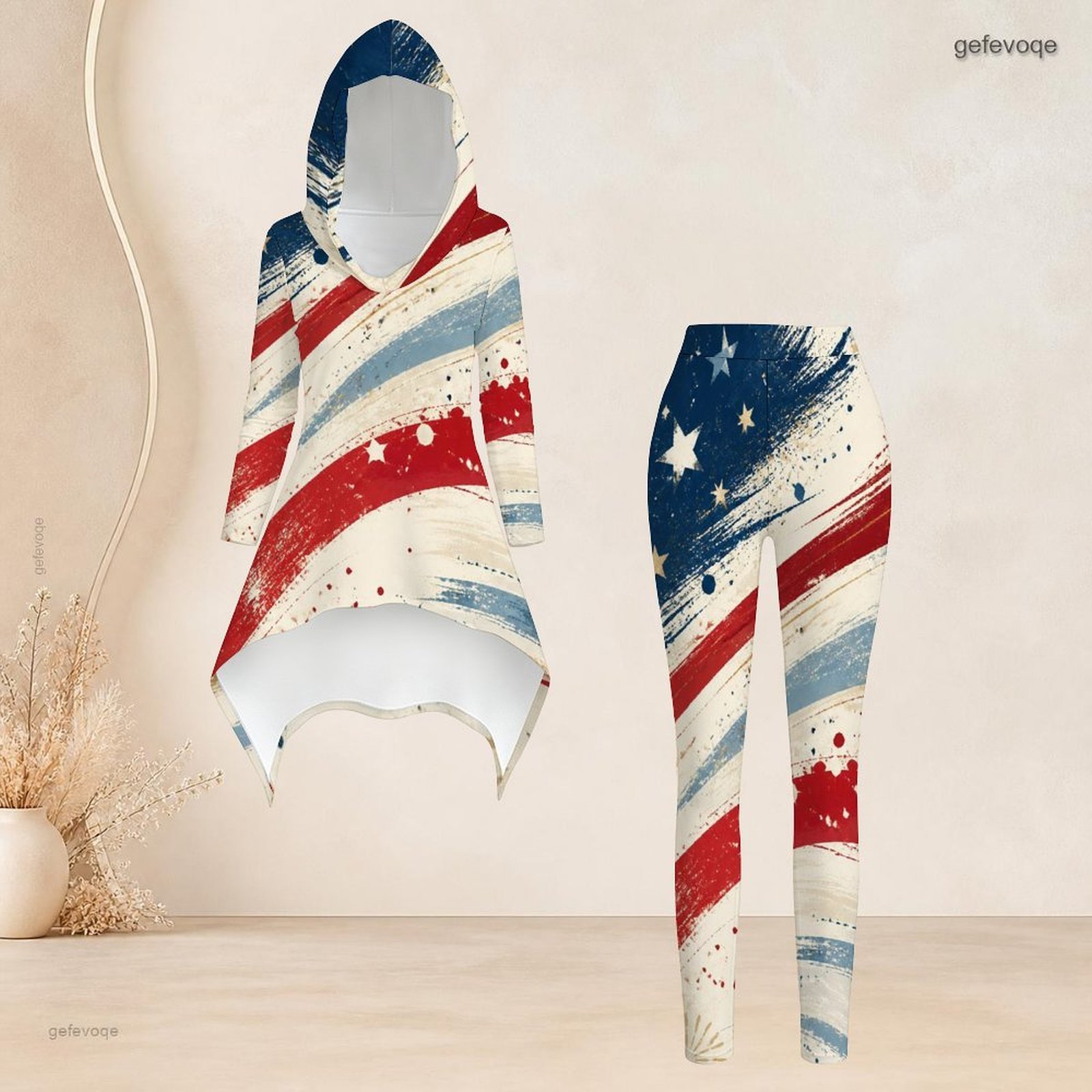 Matcha - Damski modny zestaw casualowy 2-częściowy: bluza