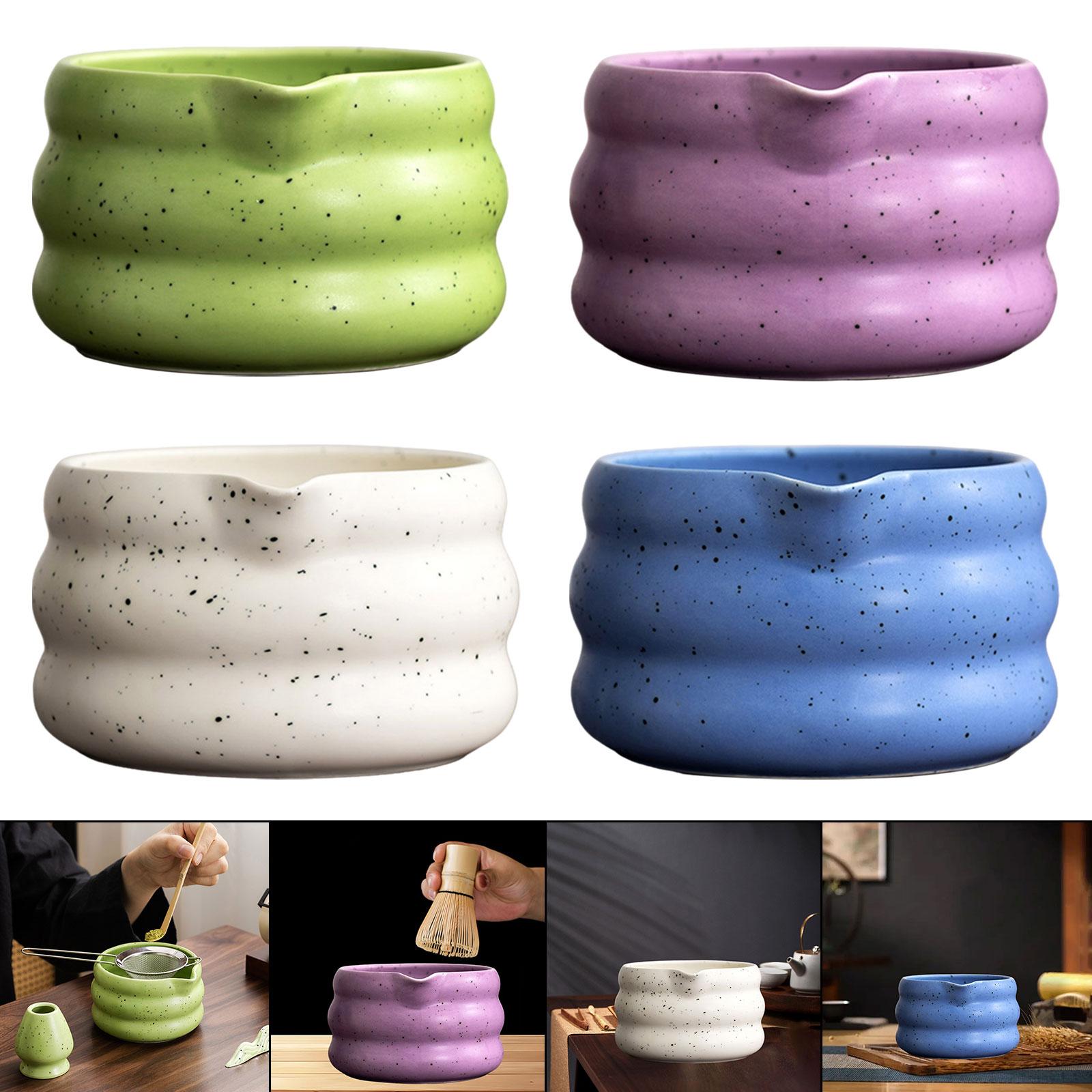 Japanese Pottery - Japońska miseczka do matcha, ceramiczna miseczka,