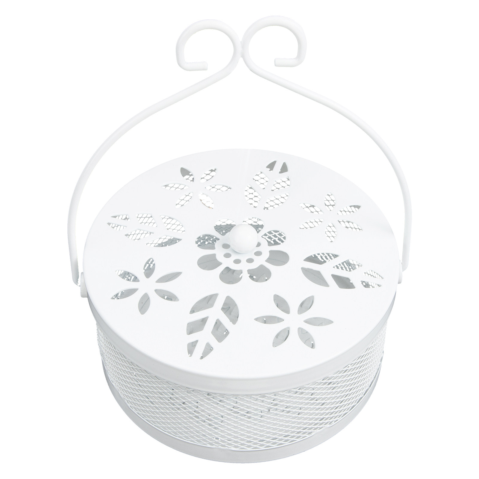 Incense Holder - Pudełko na kadzidła, okrągły pojemnik, metalowe,