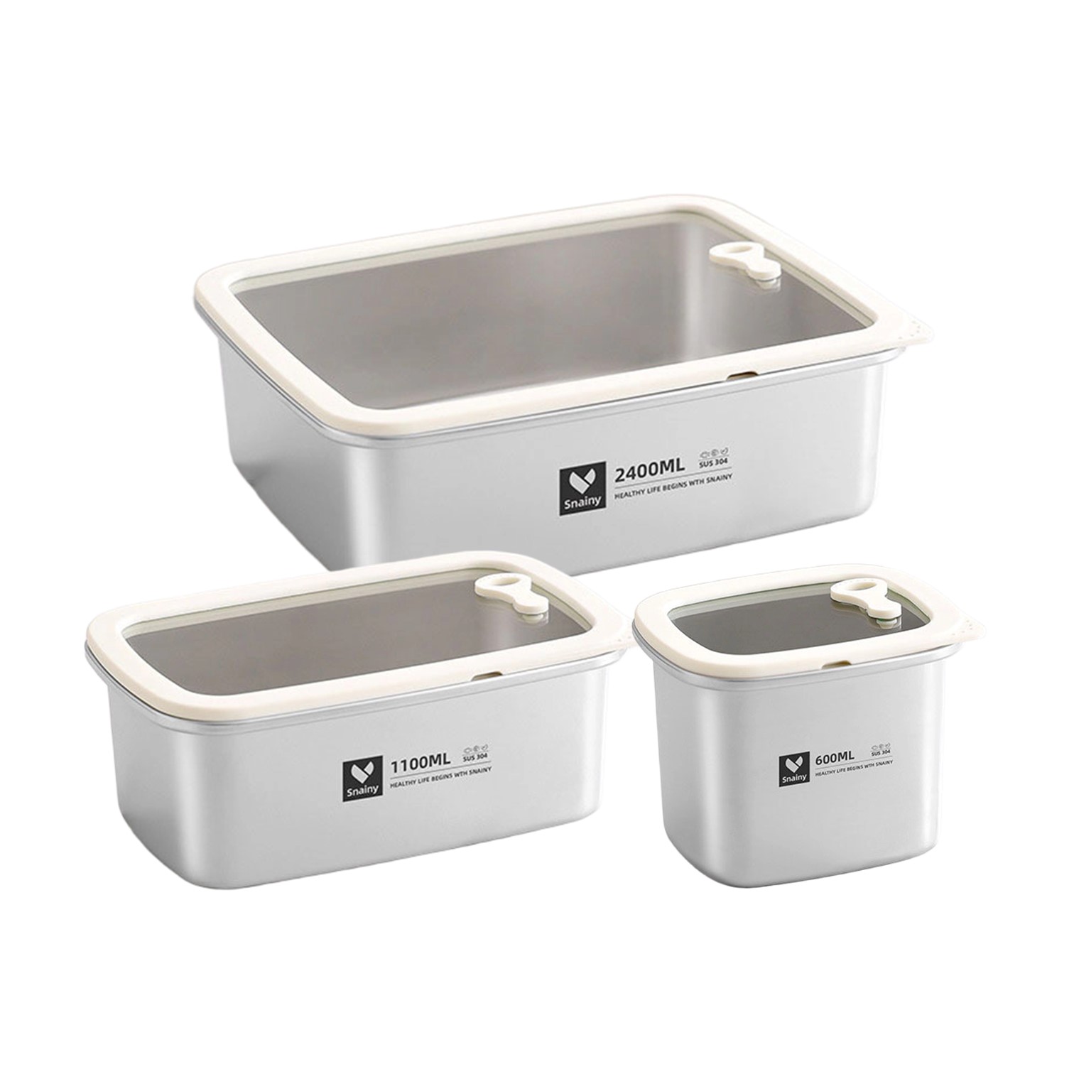 Bento Box - Certyfikowany zgodnie z LFGB pojemnik na