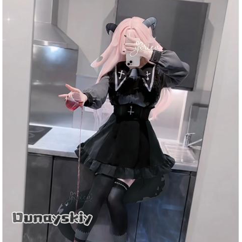 Japanese Fan - CR6.16*Strój Cosplay Bogini Pukey, Zestaw Trick