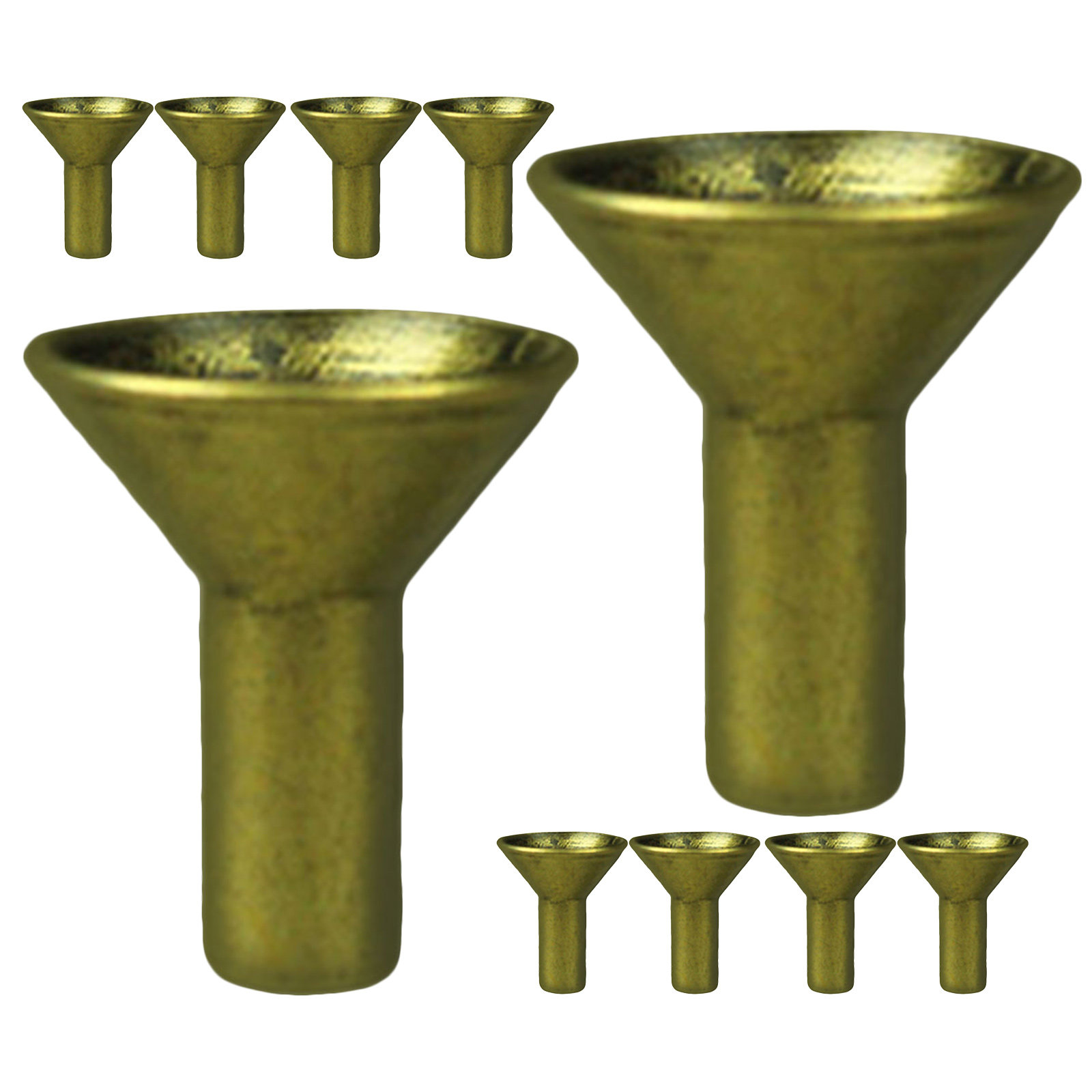 Incense Holder - 10 szt. Metalowe podstawki do kadzidełek