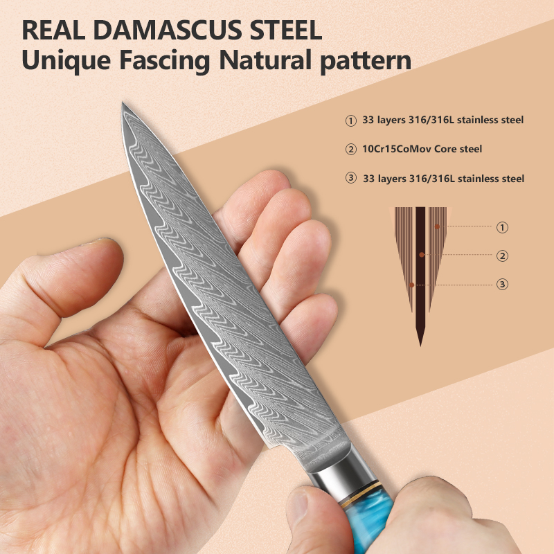 Nóż uniwersalny 5-calowy ze st – Japanese Knife recenzja i cena