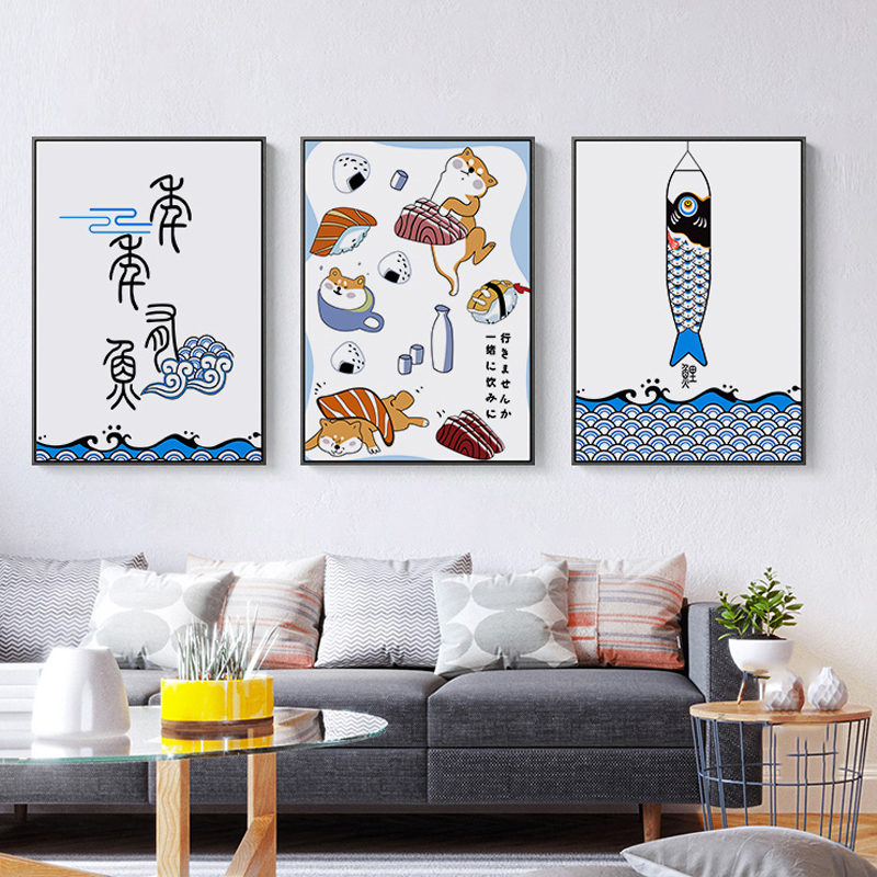 Japoński, kreatywny plakat i o – Japanese Restaurant Lifestyle recenzja i cena