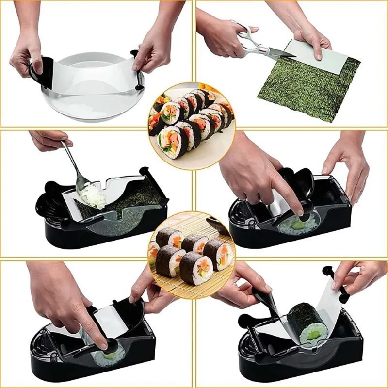 Magiczna foremka do ryżu Sushi – Sushi Making Kit recenzja i cena