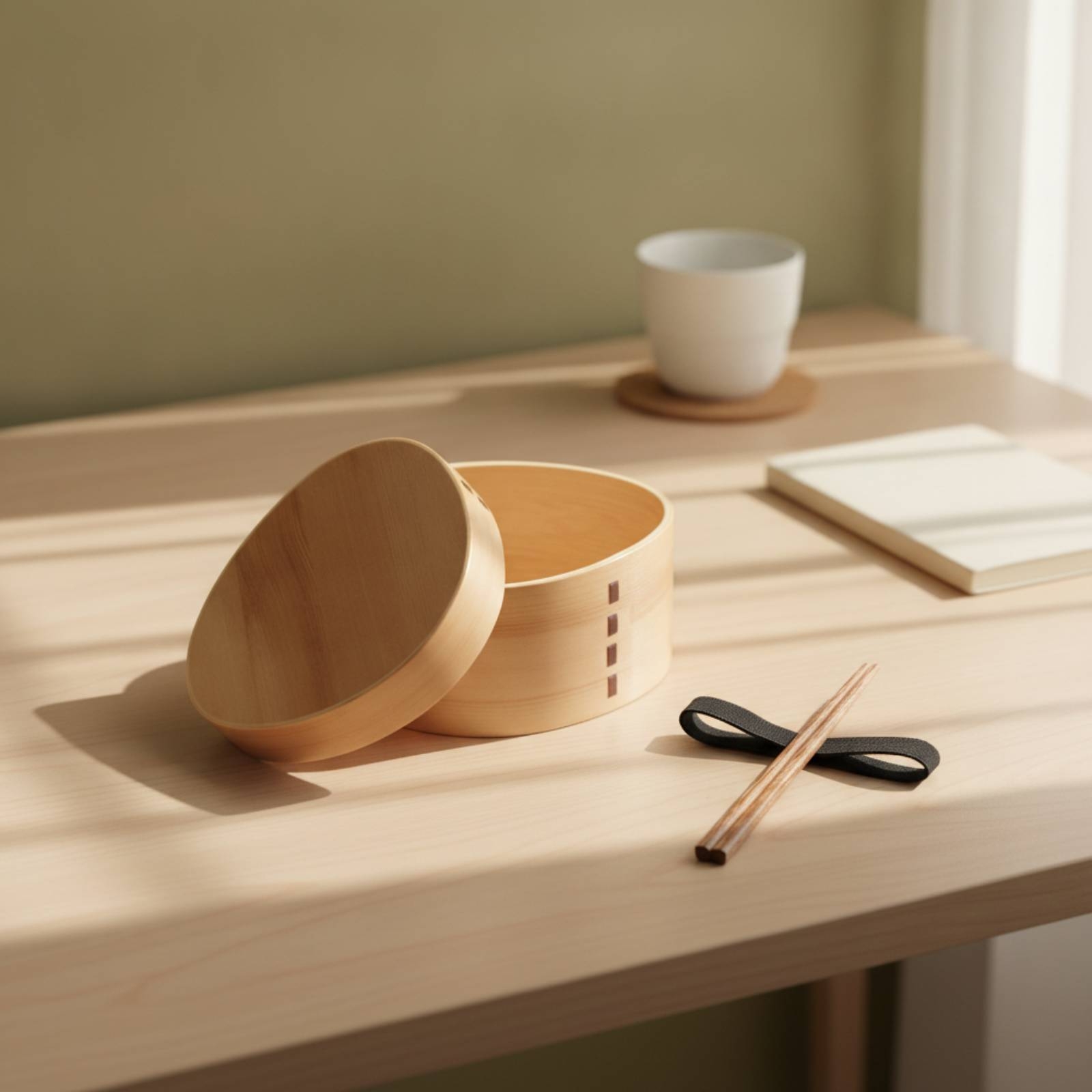 Drewniany pojemnik na lunch w  – Bento Box recenzja i cena