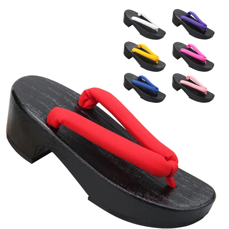 Damskie czarne drewniane sanda – Geta Wooden Sandal recenzja i cena