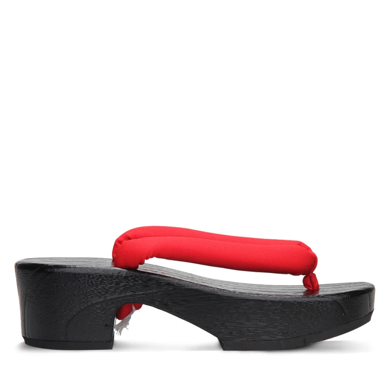 Damskie czarne drewniane sanda – Geta Wooden Sandal recenzja i cena