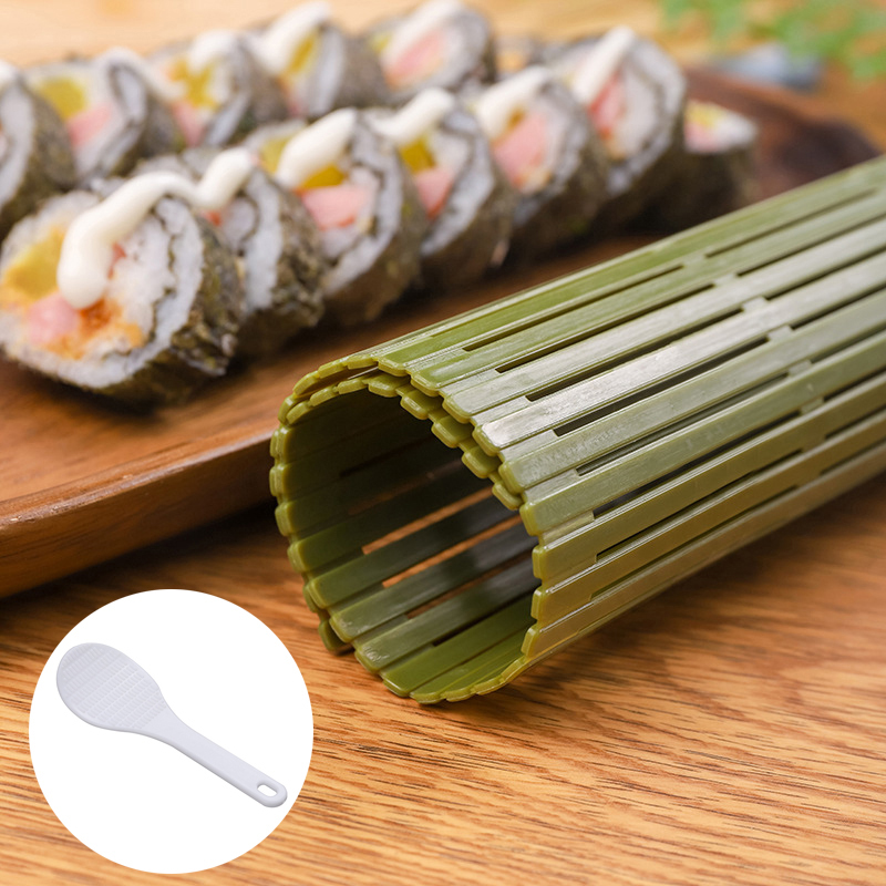 Duże zielone plastikowe narzęd – Sushi Making Kit recenzja i cena