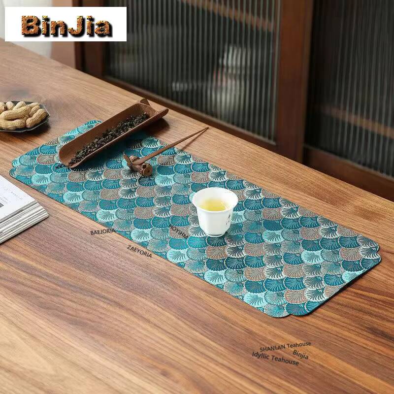 Tkanina z haftem brokatowym, m – Japanese Tea recenzja i cena